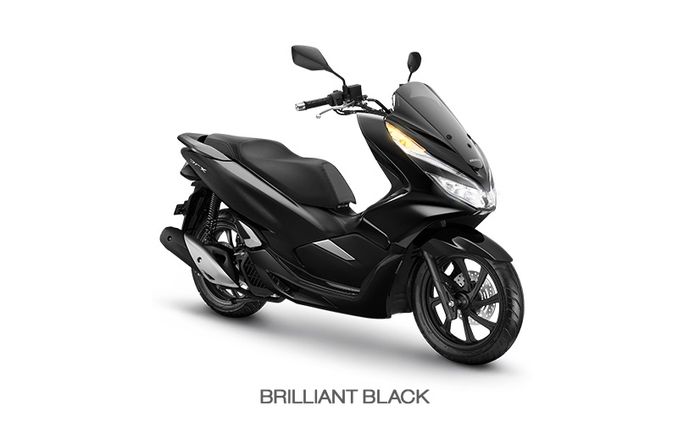 Warna hitam punya karakter cat metalik