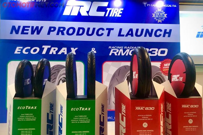 IRC Tire Luncurkan Ecotrax dan RMC830, Bisa Dipakai Harian atau Balap