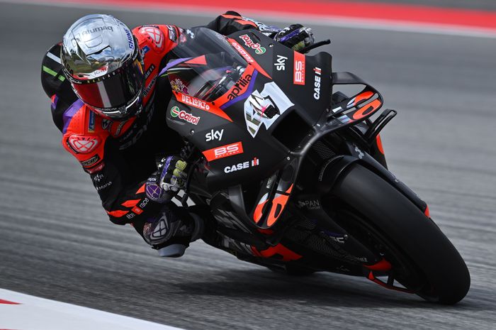 Aleix Espargaro memimpin sesi practice MotoGP Catalunya 2024