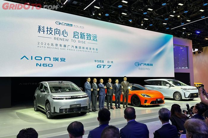 GAC Group punya ambisi jadi pemain penting di kancah global dengan melaunching beberapa produk dan brand baru di Beijing Auto Show 2026