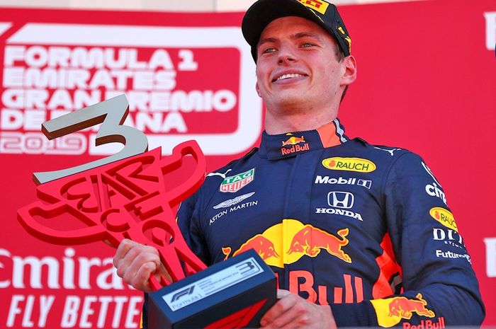 Pembalap Red Bull, Max Verstappen mengaku senang dan puas dengan kecepatan mobil RB15 miliknya saat F1 Spanyol