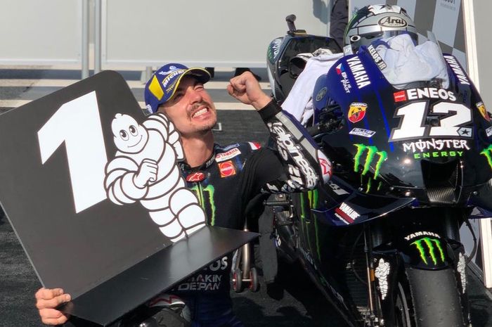 Maverick Vinales berhasil pecah telur usai menang di MotoGP Emiliar Romagna 2020, Massimo Meregalli angkat bicara