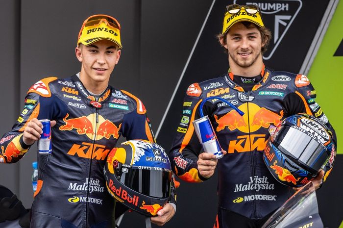 Raul Fernandez dan Remy Gardner akan menjajal motor KTM usai MotoGP San Marino 202