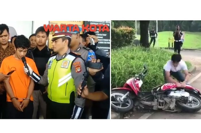 Adi Saputra meminta maaf kepada publik dan polisi