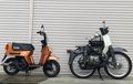 Ekstrem! Honda Super Cub Dibikin Mengkeret, Jok Nempel Batang Setang, Pakai Dua Mesin