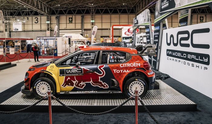 Citroen C3 WRC yang akan digunakan juara dunia 2018 Sebastien Ogier untuk WRC 2019