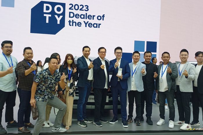 Hyundai Andalan berhasil menyabet predikat Dealer of the Year 2023
