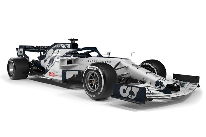 Tim Toro Rosso resmi berganti nama menjadi Alpha Tauri saat memerkan mobil barunya untuk musim F1 2020