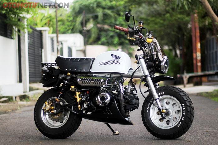 Modifikasi Honda Karisma jadi Honda Monkey