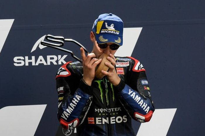 Podium 3 Fabio Quartararo di MotoGP Perancis 2021 jadi hal istimewa