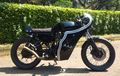 Cafe Racer Berbasis Honda Tiger, Tambah Matang, Pakai Ban Dual Purpose