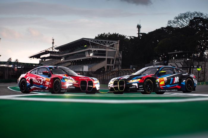 Sean Gelael dan Valentino Rossi balapan bareng lagi di Interlagos