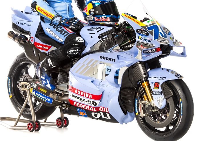 Tim Gresini Racing dipenuhi logo sponsor Indonesia