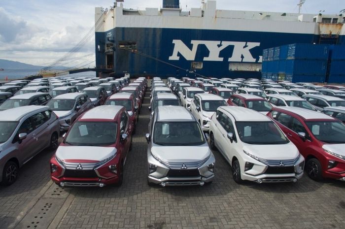 Ribuan unit Mitsubishi Xpander gelombang pertama sudah tiba di Filipina