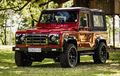 Land Rover Defender Merah Merona, Tak kelihatan Tuanya Usai Kena Restomod