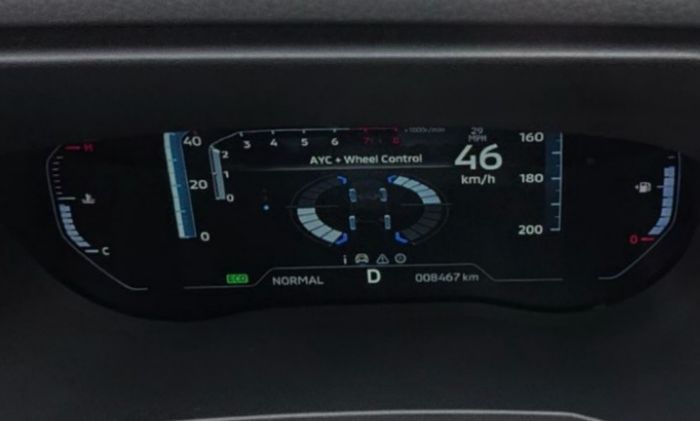 Indikator AYC hadir di panel instrumen Xpander Ultimate