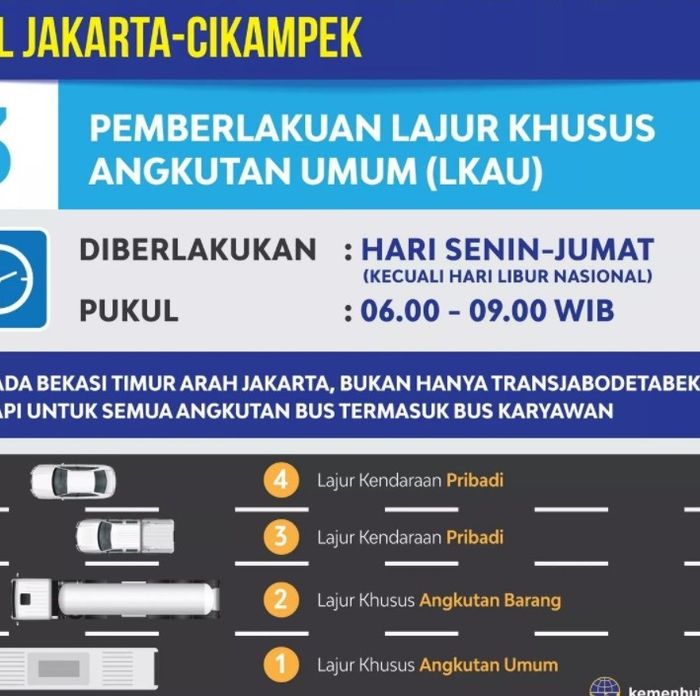 lajur khusus angkutan umum 