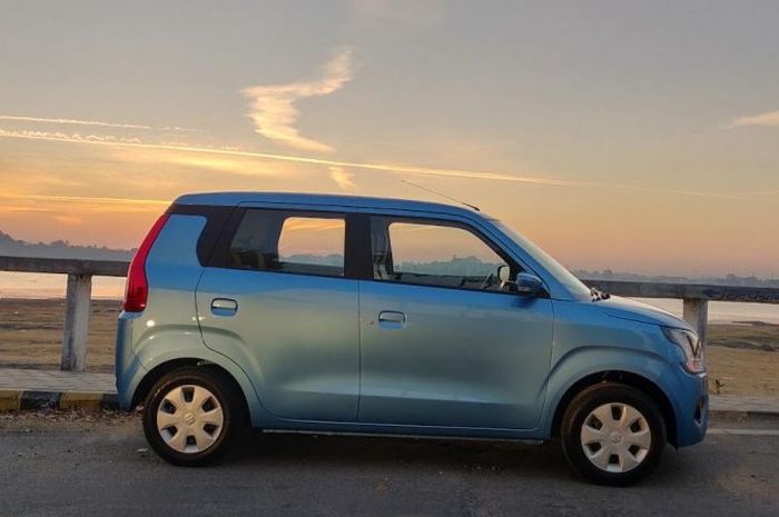 Penampakan Suzuki Wagon R terbaru yang sudah resmi dirilis di India, desainnya beda banget dengan yang lawas