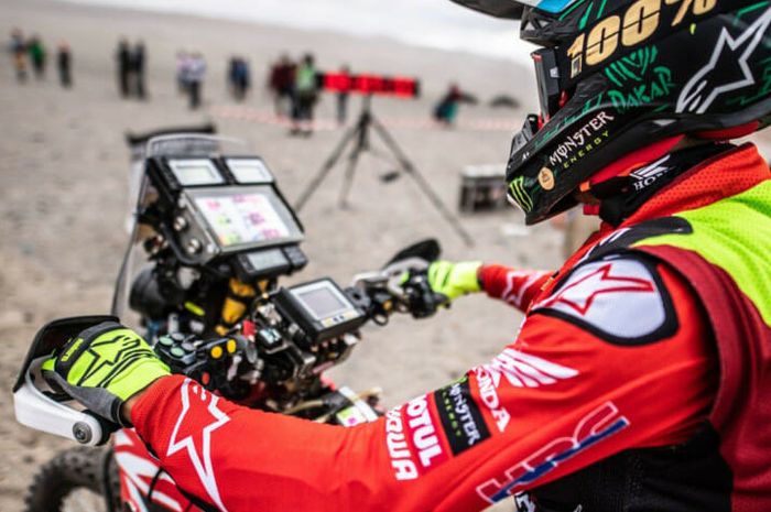 Pentingnya roadbook di Reli Dakar 