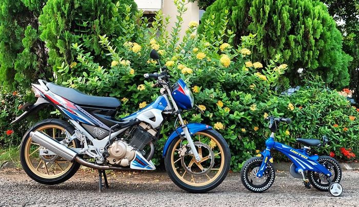 Suzuki Satria F150 Thailand masih punya tampilan keren