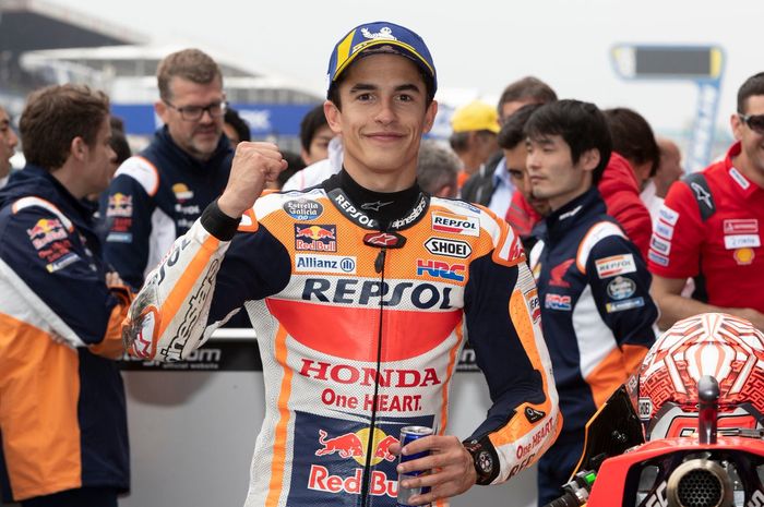 Marc Marquez mencetak kemenangan ke-47 di kelas utama pada MotoGP Prancis