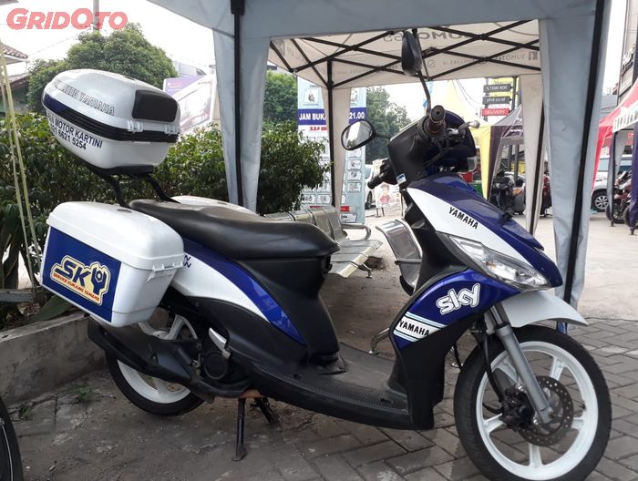 Motor penunjang fasilitas SKY atau Servis Kunjung Yamaha