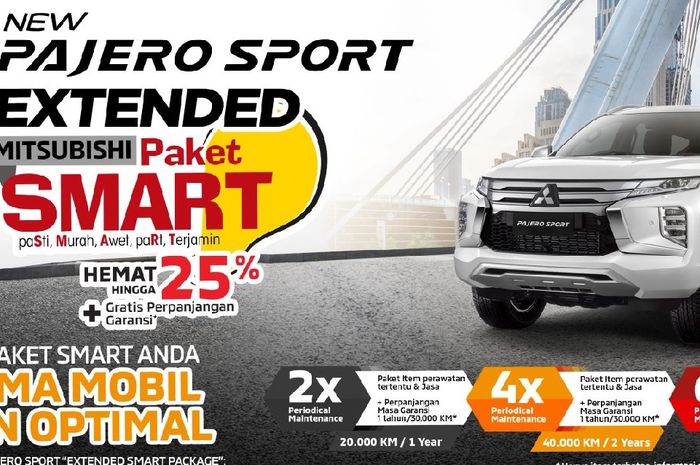 Perpanjangan paket smart mitsubishi pajero sport