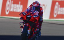 Hasil Balap MotoGP Algarve 2021 - Diwarnai Red Flag, Francesco Bagnaia Juara, Fabio Quartararo Terjatuh