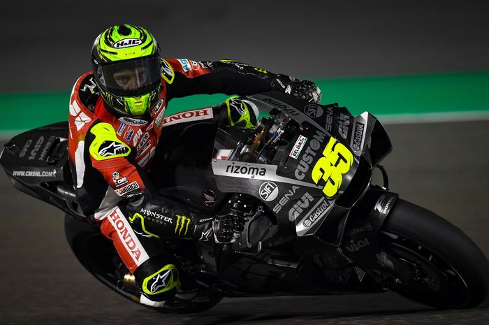 Belum bisa temukan setelan terbaik untuk motor baru Honda di Tes MotoGP Qatar, Cal Crutchlow berharap adanya keajaiban