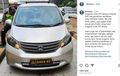 Honda Freed Berpelat Dinas Polri Petentang-petenteng Pakai Rotator, Sopir Masih Bau Kencur