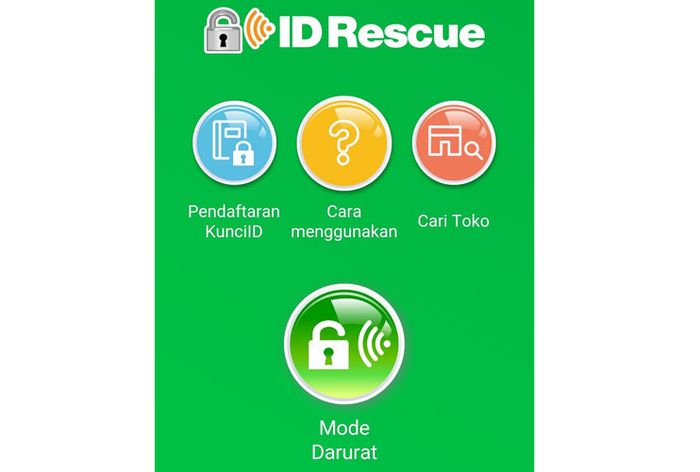 ID Rescue Yamaha berisi empat short cut utama