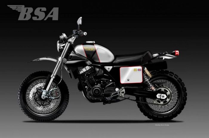 BSA MX 355 Render