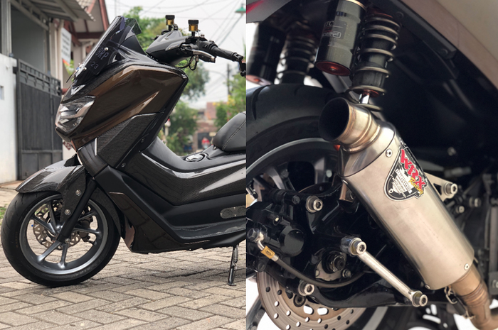 Ilustrasi Yamaha NMAX old upgrade mesin