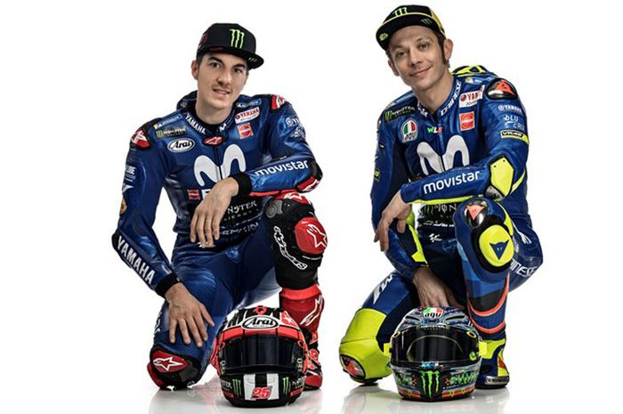 Duo Movistar Yamaha, Maverick Vinales dan Valentino Rossi