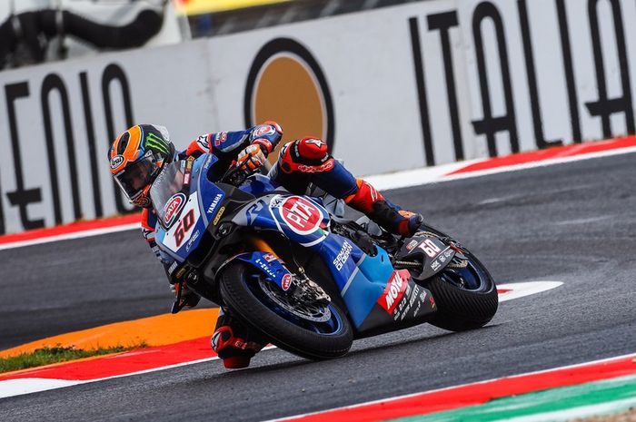 Michael Van Der Mark menjadi yang tercepat, sementara Alvaro bautista dan Jonathan Rea terjatuh, berikut hasil FP1 WSBK Prancis 2019