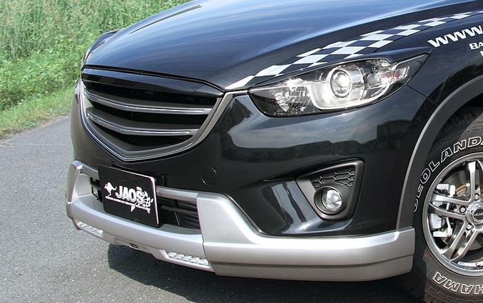Tampang Mazda CX-5 lawas garapan Jaos  dengan gril dan bumper baru