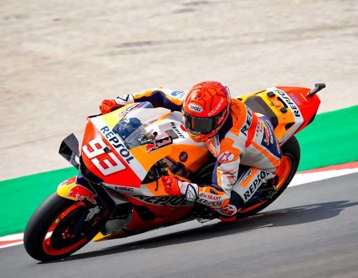 Marc Marquez finis di posisi 7 pada MotoGP Portugal 2021