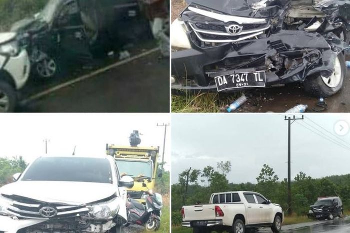 Toyota Hilux dan Avanza adu wajah di Kalimantan Selatan
