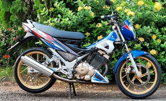 Suzuki Satria F150 Thailand masih punya tampilan keren