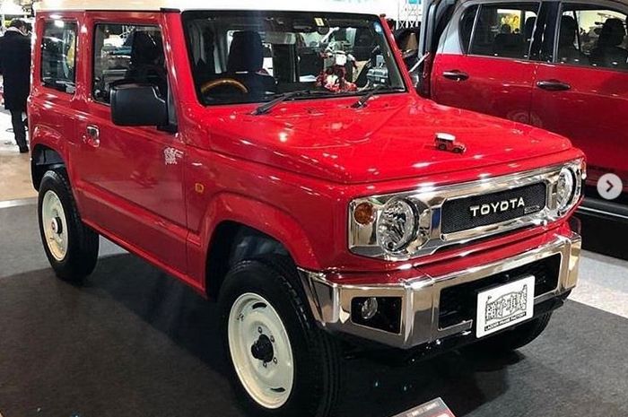 Suzuki Jimny diubah jadi Toyota FJ Cruiser