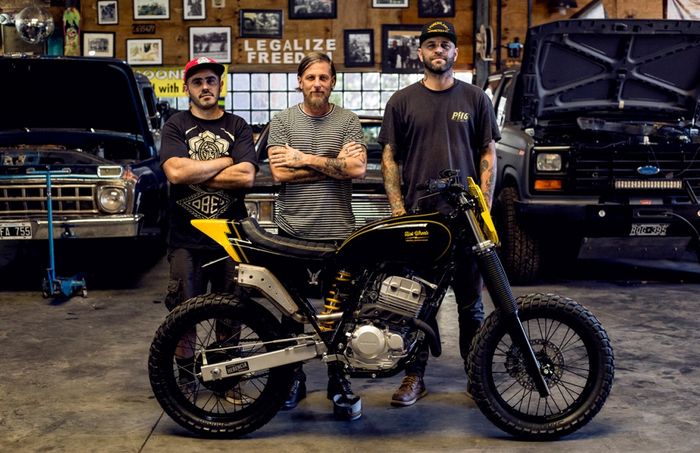 Honda XR250 Tornado &ldquo;Hot Wheels 50th Anniversary&rdquo; garapan Herencia Custom Garage