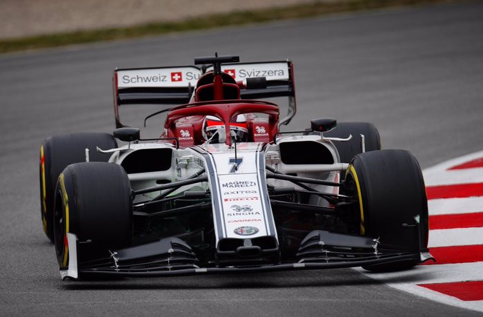 Kimi Raikkonen menduduki peringkat empat hasil tes pramusim secara keseluruhan di Barcelona