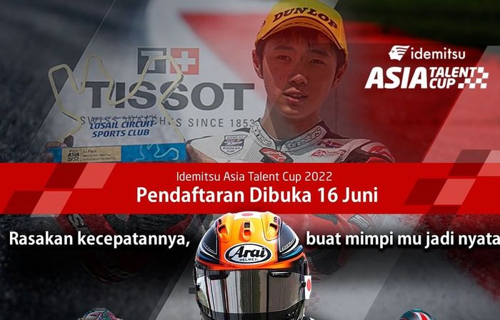 Pendaftaran pembalap Asia Talent Cup dibuka