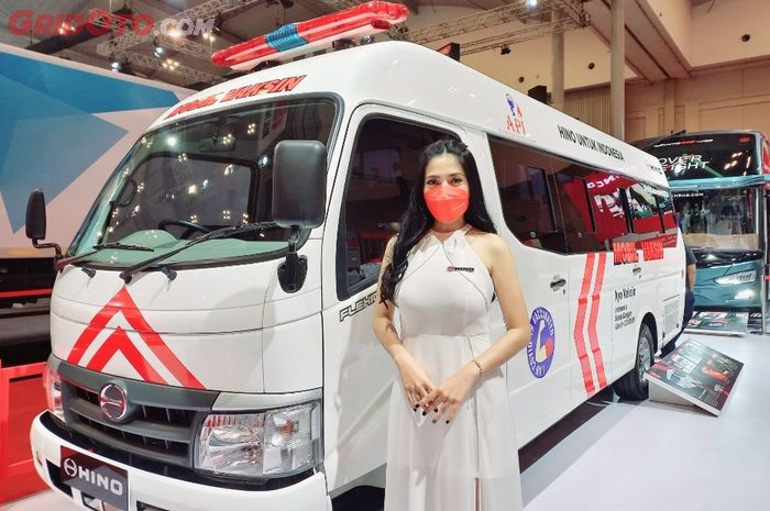 Hino mobil vaksin di GIIAS 2021