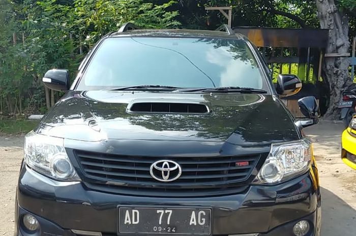 Toyota Fortuner yang akan dilelang KPKNL Surakarta.