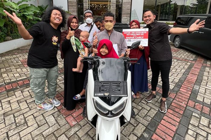 Gilang Widya Pramana Juragan 99 beri hadiah driver ojol yang viral berupa All New NMAX.