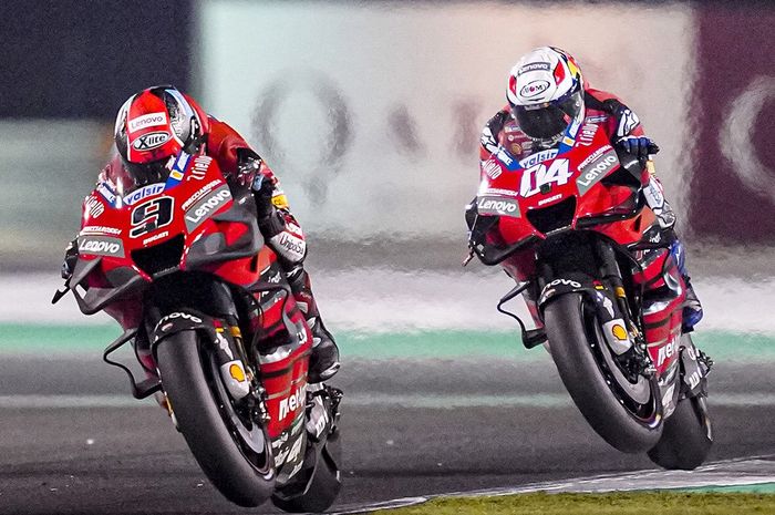 Ducati minta bantua Reale Avintian Racing untuk mengambil motor dan perlengkapan tim yang tertinggal di Qatar