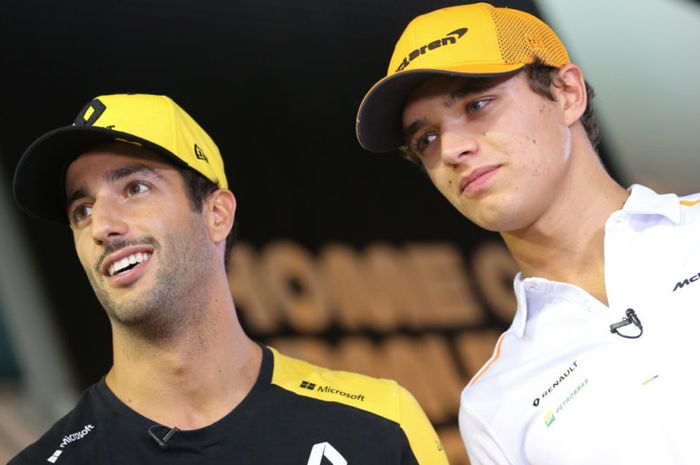 Daniel Ricciardo akan menemani Lando Norris di tim Mclaren mulai tahun 2021
