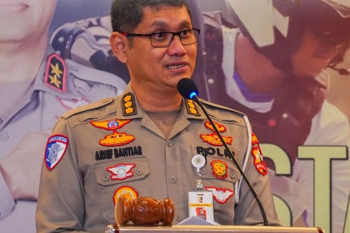 Kasubdit Standar Cegah dan Tindak Ditkamsel Korlantas Polri Kombes Pol Arief Bahtiar