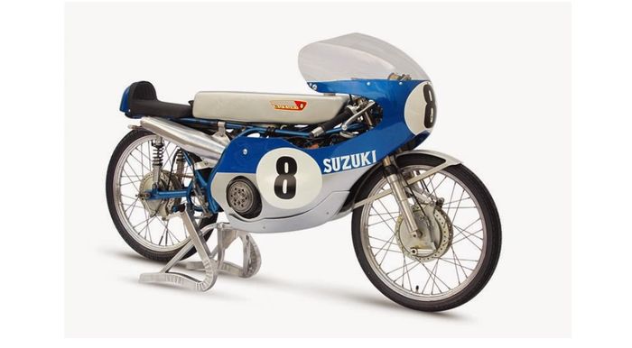 Suzuki RK67 turun di World GP kelas 50 cc